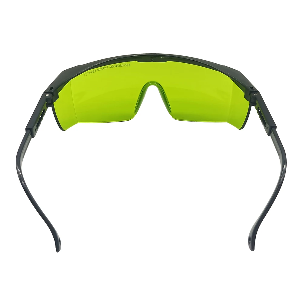 Half Frame Fiber 1064nm Infrared Nd Yag Laser Safety Goggles Eye Protection Glasses for Laser Cutting Cleaning Marking