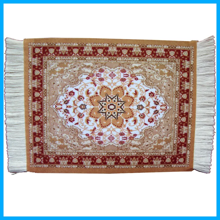 cross border persian carpet flannel mouse pad bohemian arabiscus style carpet mouse pad tassel rat