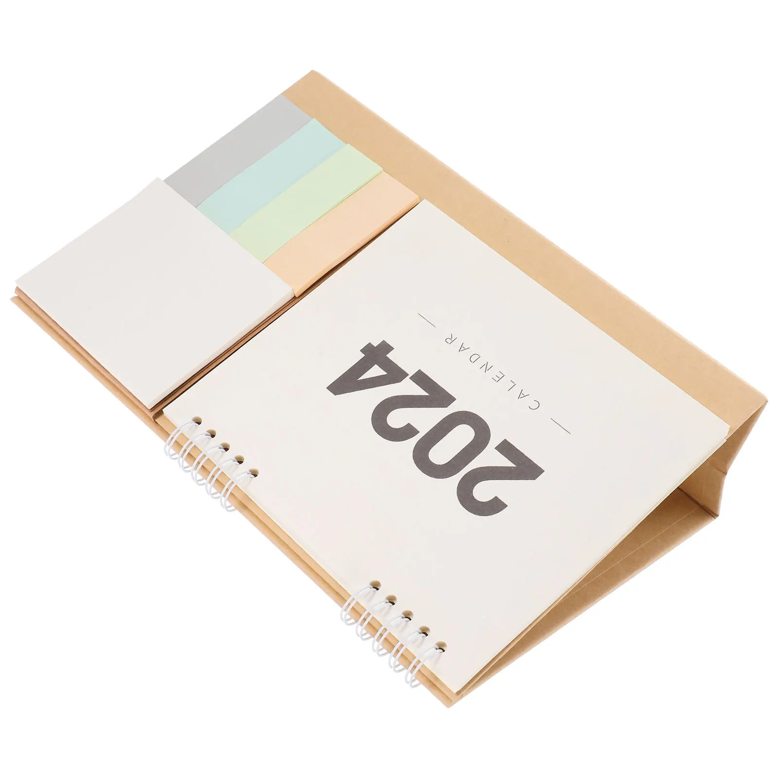 

Desk Calendar 2024 Table Calendar Small Simple Style Thick Paper Monthly Planner Desktop Countdown Organizer for Office Home