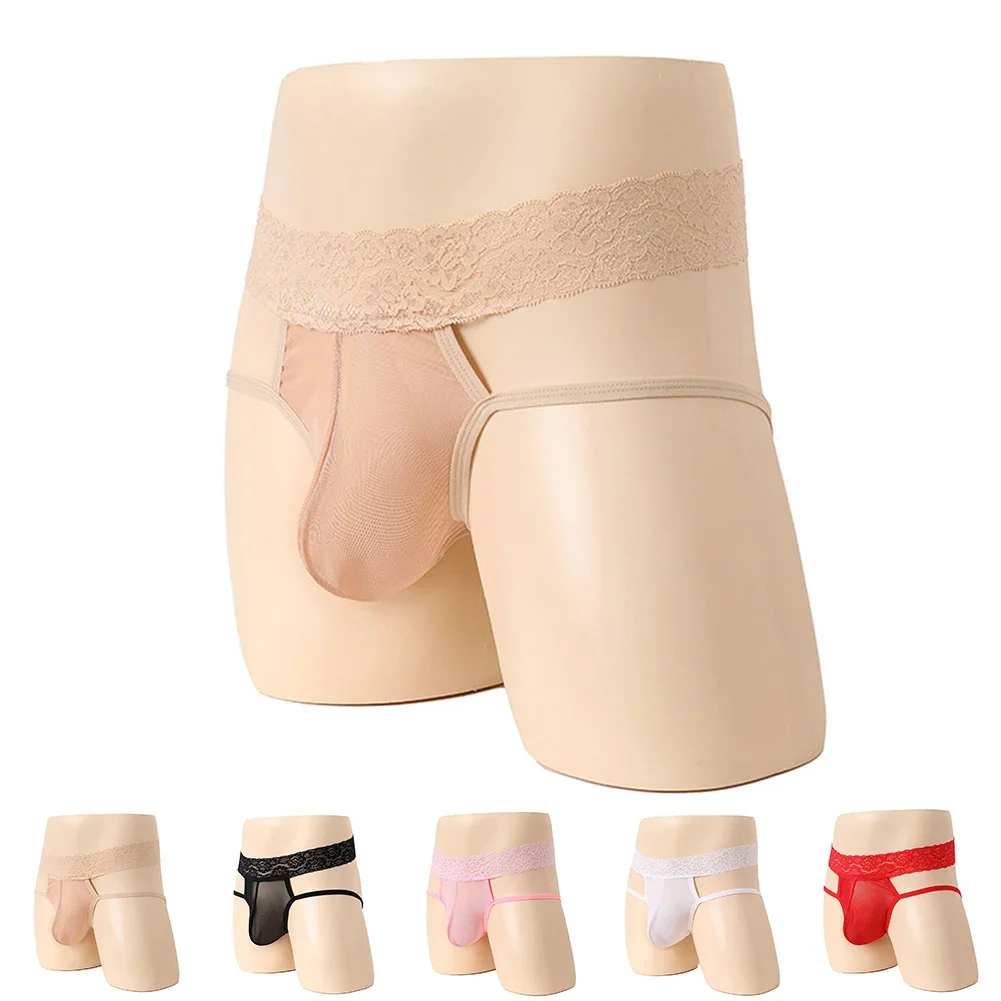 Heren Kanten Strings Etui Braziliaans Ondergoed Laagbouw Seksspeeltjes G String Sissy Slips Van 18 Voor Mannen Onderbroek Unisex Zijde Pantie