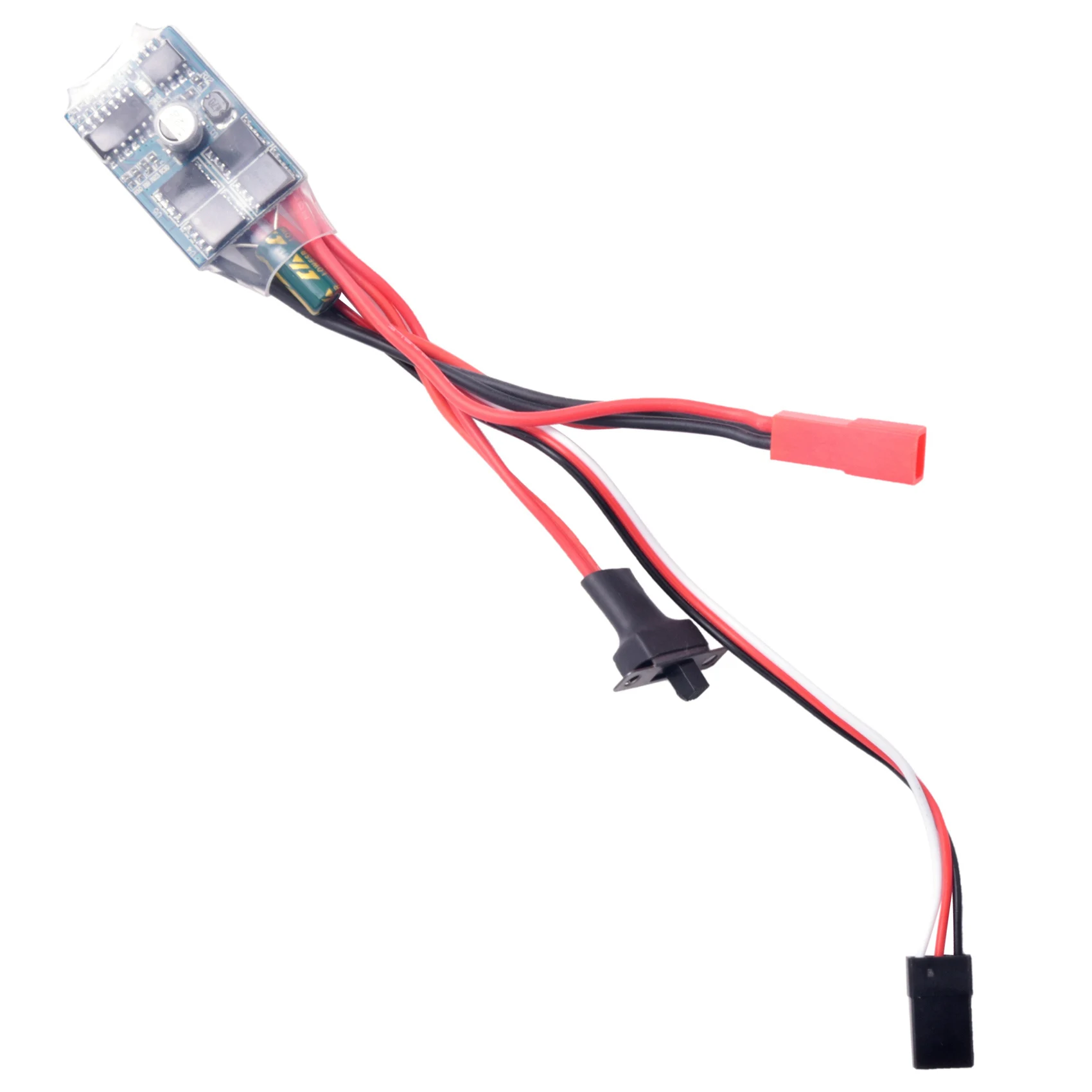 10A ESC Brushed Speed Controller for 1/12 1/16 1/18 1/24 1/28 RC Car Crawler WPL C24 B16 B24 B36 K989 RC Boat