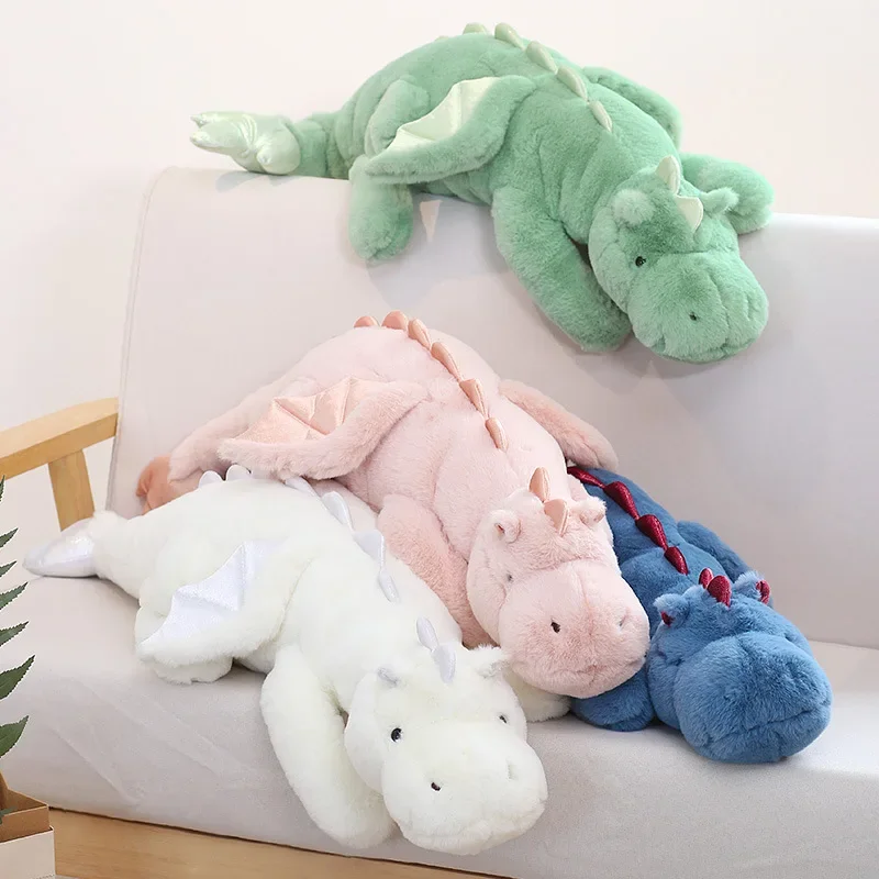 

Little Flying Dragon Doll Soft Sleeping Throw Pillow Large Sleeping Doll Cute Big Lying Down Dinosaur Rag Doll