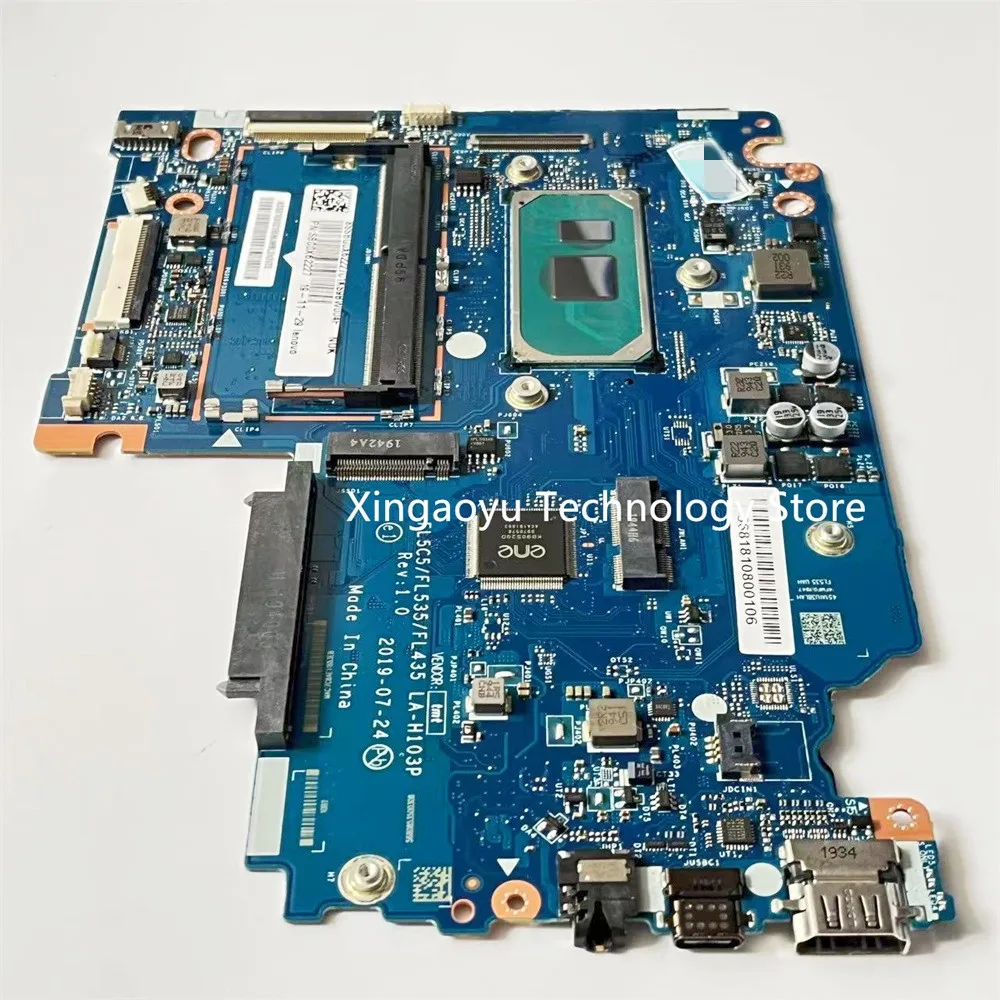 Imagem -04 - Placa-mãe Original para Lenovo Ideapad S34015iil S340-14iil La-h103p I3-1005g1 I5-1035g1 I7-1065g7 4g 100 Testado Perfeitamente