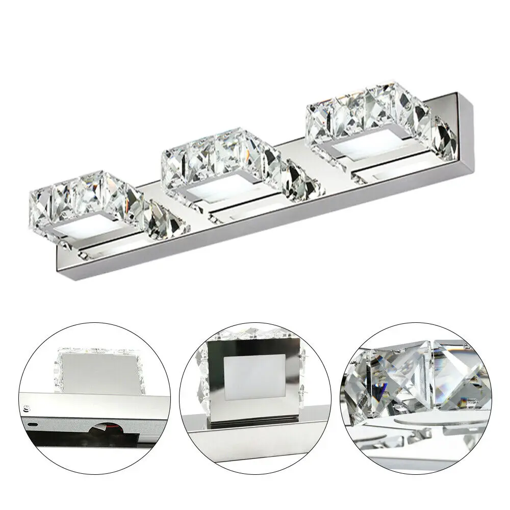 Imagem -06 - Modern Banheiro Vanity Light Luzes Led para wc Espelho Dianteiro Maquiagem Wall Lamp Fixture