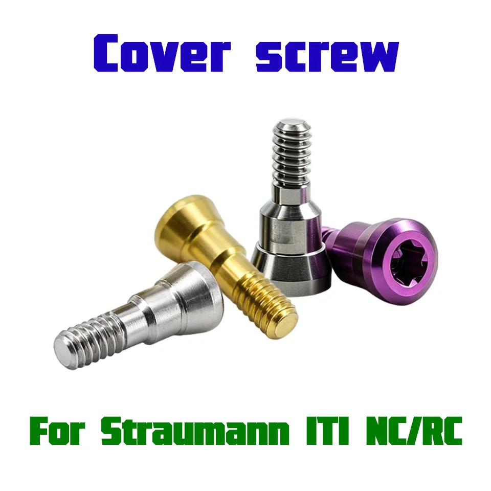 Dental Cover Screws for Straumann ITI NC and RC Implants Prosthesis Components Surgical Dental Implant Lab Instrument 10pcs