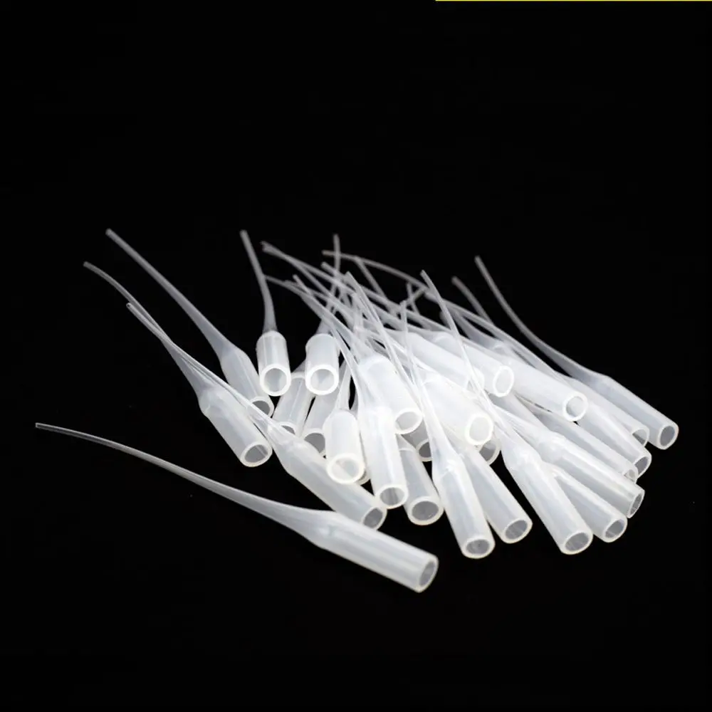 Dispensadores adhesivos de puntas de botella de pegamento, aplicador de precisión de plástico, extensor de pegamento, boquilla de tubo de caída de
