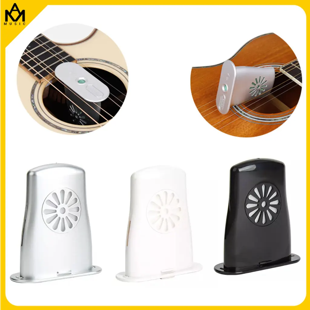 

12Pcs Acoustic Guitar Sound Holes Humidifier Moisture Reservoir Folk Guitar Accessories