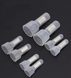 50/100pcs CE Type CE-1 CE-2 CE-5 CE-8 Wire Terminal Pressure Line Nylon Closed End Caps Connector Audio Car Cable Crimp Splice