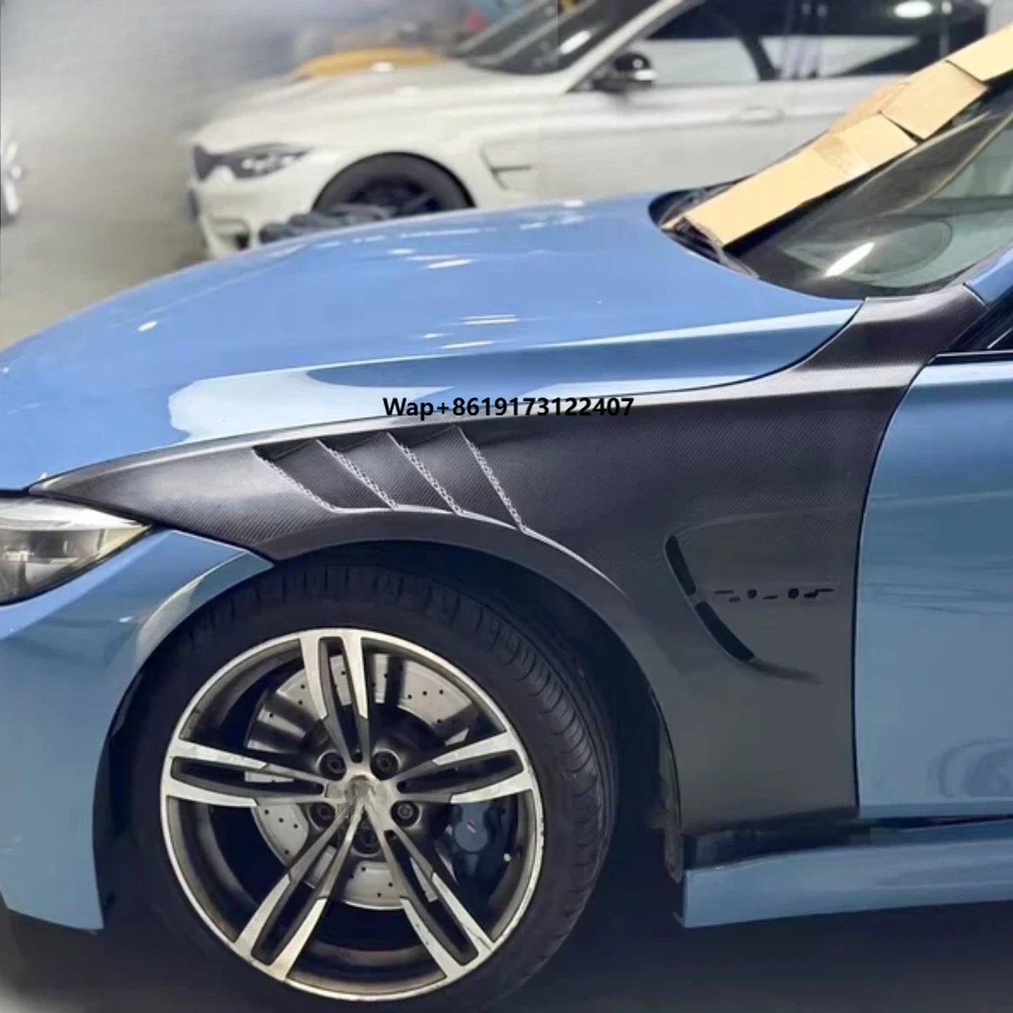 

M3 Car Fenders for M3 F80 Upgraded Carbon Fiber Side Fenders With Vent 2014-2018 Customized
