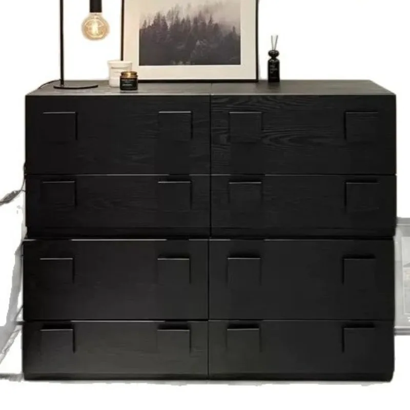 

Wooden TV cabinet, medieval module side cabinet for living room storage