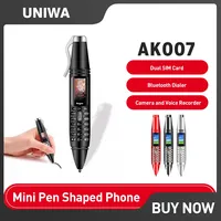 UNIWA AK007 2G GSM Mini Pen Shaped Phone 0.96\
