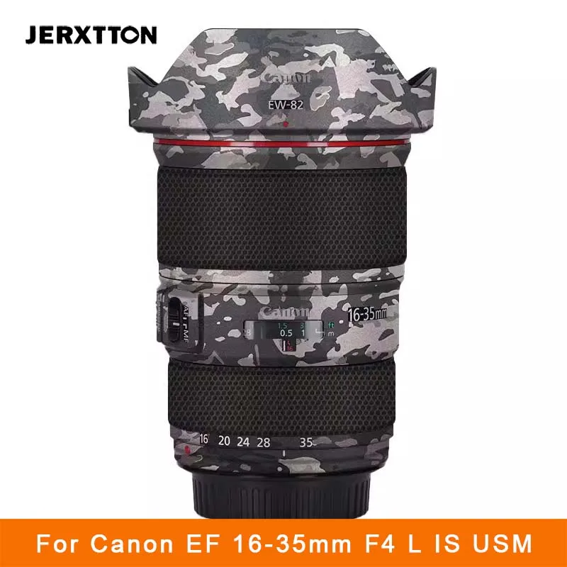 For Canon EF 16-35mm F4 L IS USM Camera Lens Sticker Anti-Scratch Coat Wrap Protective Film Body Protector Skin Cover 16-35 F/4