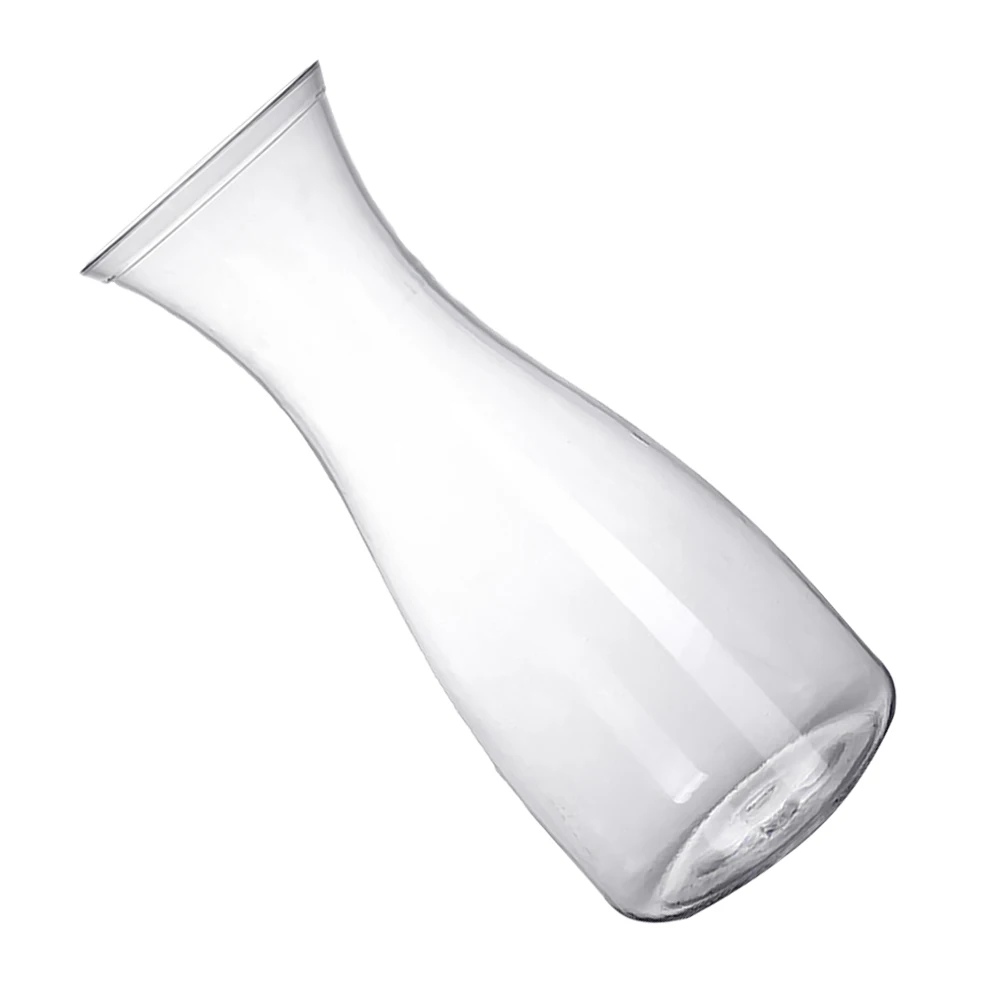 Dispenser Red Carafe Drinking Pitcher Water Port Decanter Acrylic Material Serving