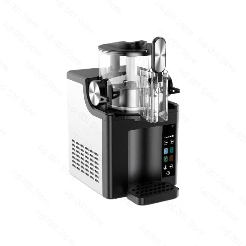 Commercial Slush Machine Ice Crusher Ice Cream Smoothie Maker Automatic Snow Melting Machine