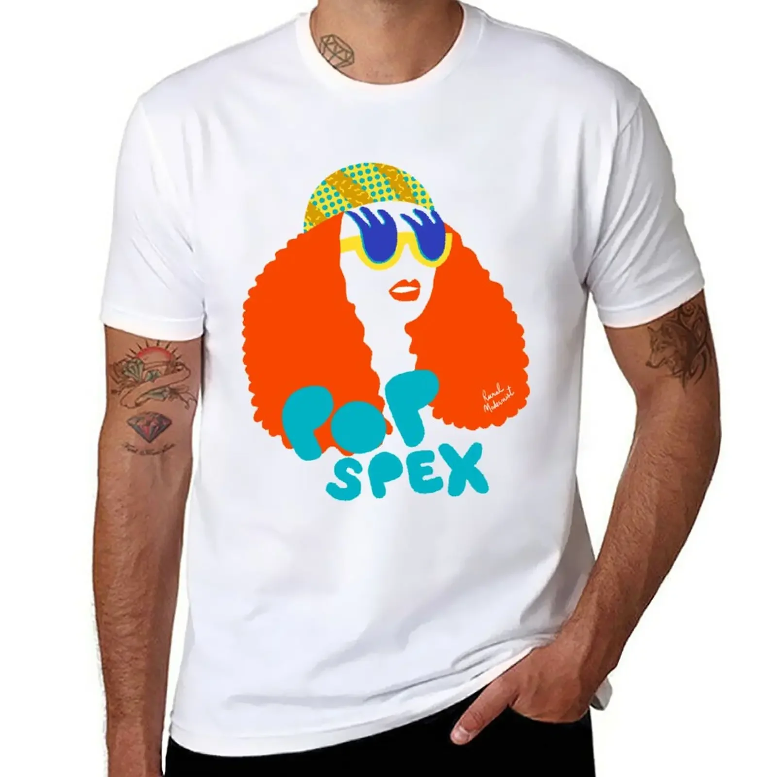 Pop Spex Edina Monsoon AbFab T-Shirt animal prinfor boys customs quick drying oversizeds mens cotton t shirts