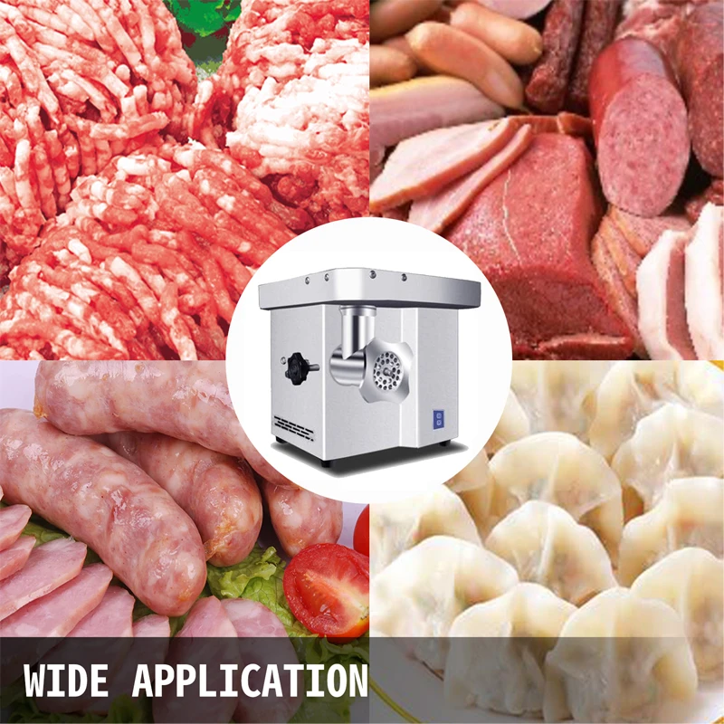Automatic Meat Grinder Stainless Steel Open Meat Puree Machine Food Grinder