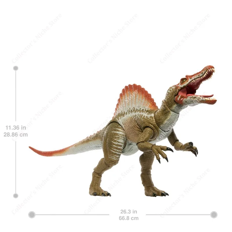 Jurassic Hammond – grande série de Collection, dieu de la guerre, Spinosaurus, modèle de dinosaure Super mobile JCH09, en Stock