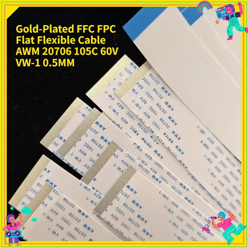5Pcs Gold-Plated Ff…