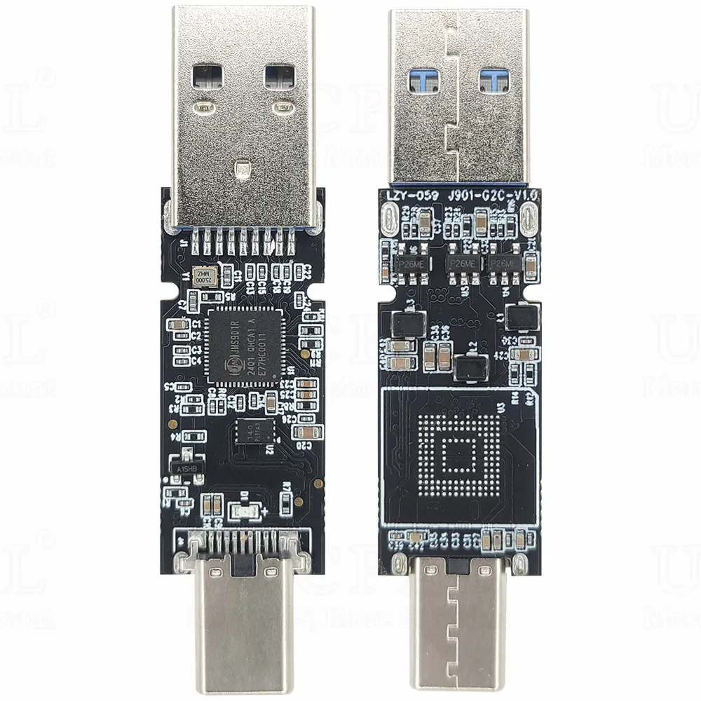 USB Main Control Board for USF 2.0 2.1 Chip High Speed USB 3.1 Type-C Dual Interface BGA153 Solder JMS901