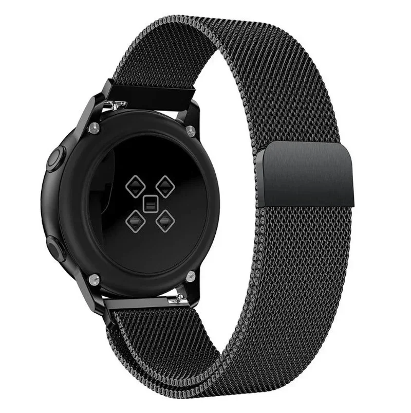 Boucle magnétique en métal pour montre intelligente Xiaomi, bracelet en acier inoxydable, active, Mi Watch, document 2, bracelet dehors, l's, 22mm