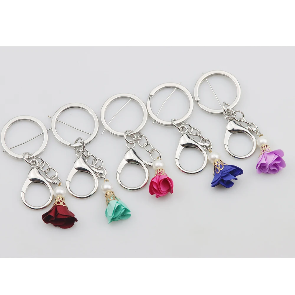 2 Pieces/Batch Of Keychains Tassel Keychains Luggage Pendants For DIY Jewelry Making Charm