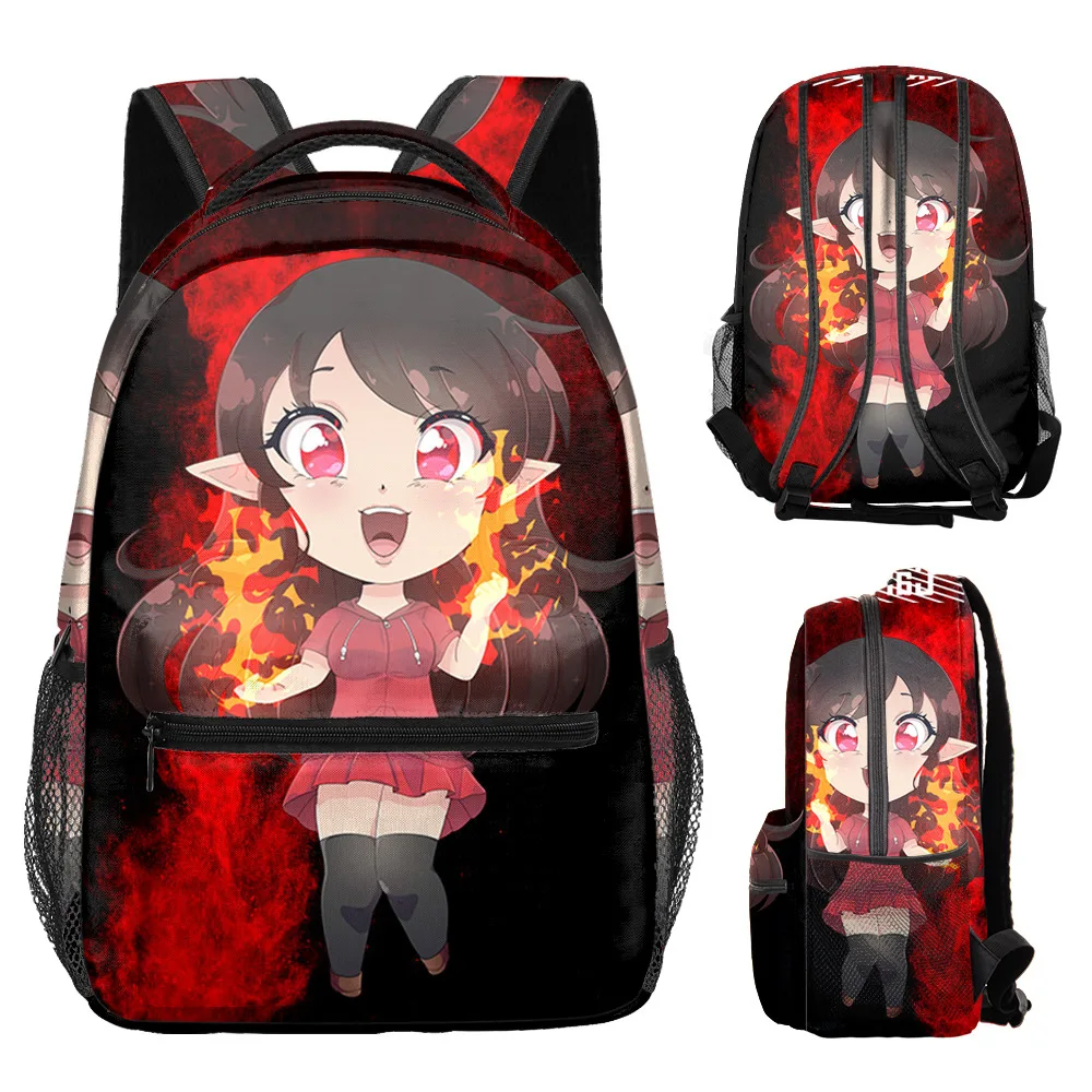 

Молодежные школьные сумки в стиле хип-хоп Kpop, новые дорожные сумки унисекс Gacha Life, оксфордские водонепроницаемые рюкзаки на плечо с 3D принтом для ноутбуков