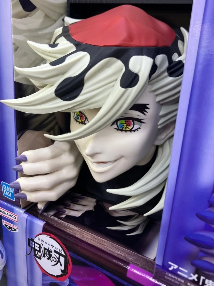 Genuine  Banpressto Anime Toy Demo Slayer: Kimetsu No Yaiba Douma 16cm Figure Model Ornament Bookshelf Decoration Toy Gift