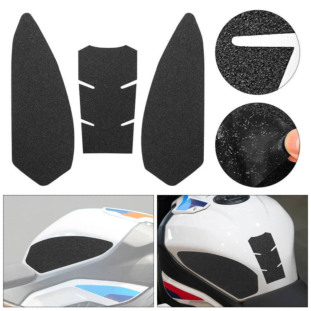 

For BMW S1000R 2021-2024 S1000RR 2018-2023 Motorcycle Fuel Tank Pad Stickers Anti Slip Decal Gas Knee Grip Sticker Protection