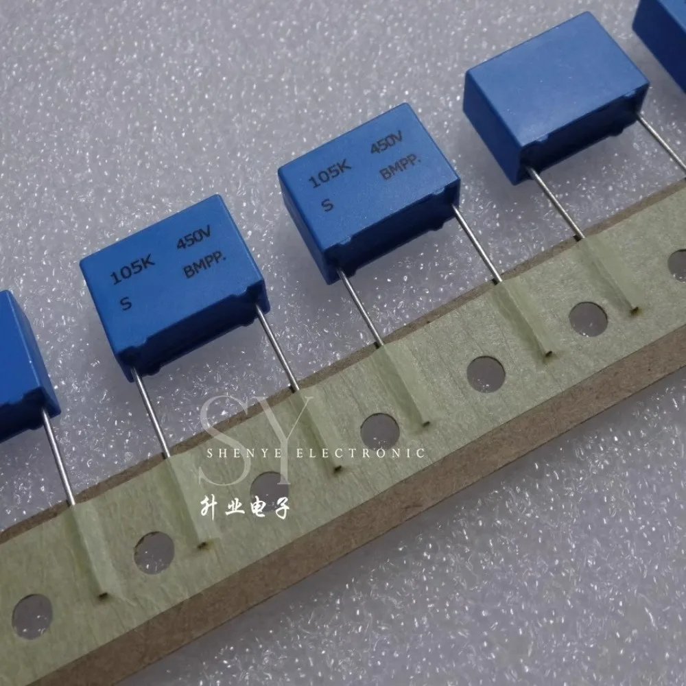 

10PCS 1.0uf/450v 1u0 1uf 105 brand new 15mm film capacitor