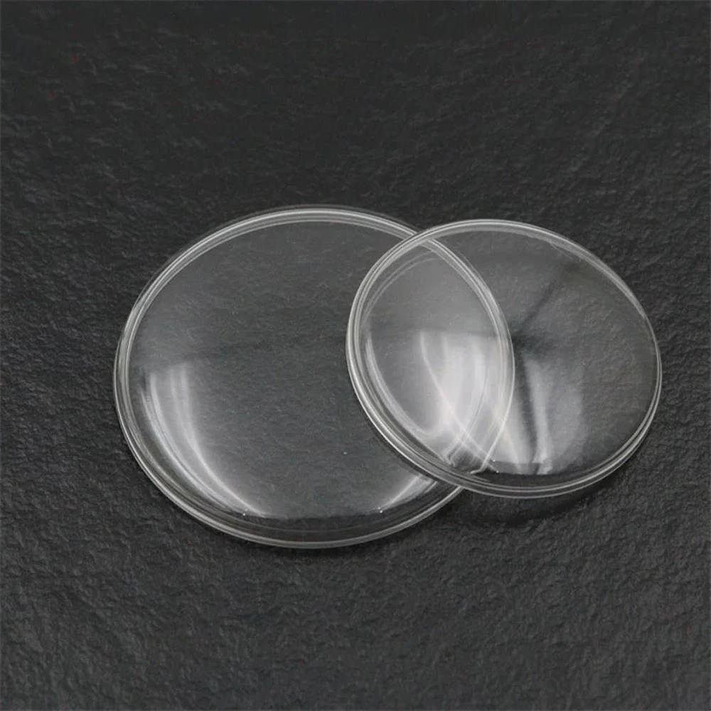 25 Stück/Los 21,6MM-32,2MM Uhren-Acrylglas Uhrenlinsen Organisches Glas Spiegel Ersatzteile Großhandel – Detail 2