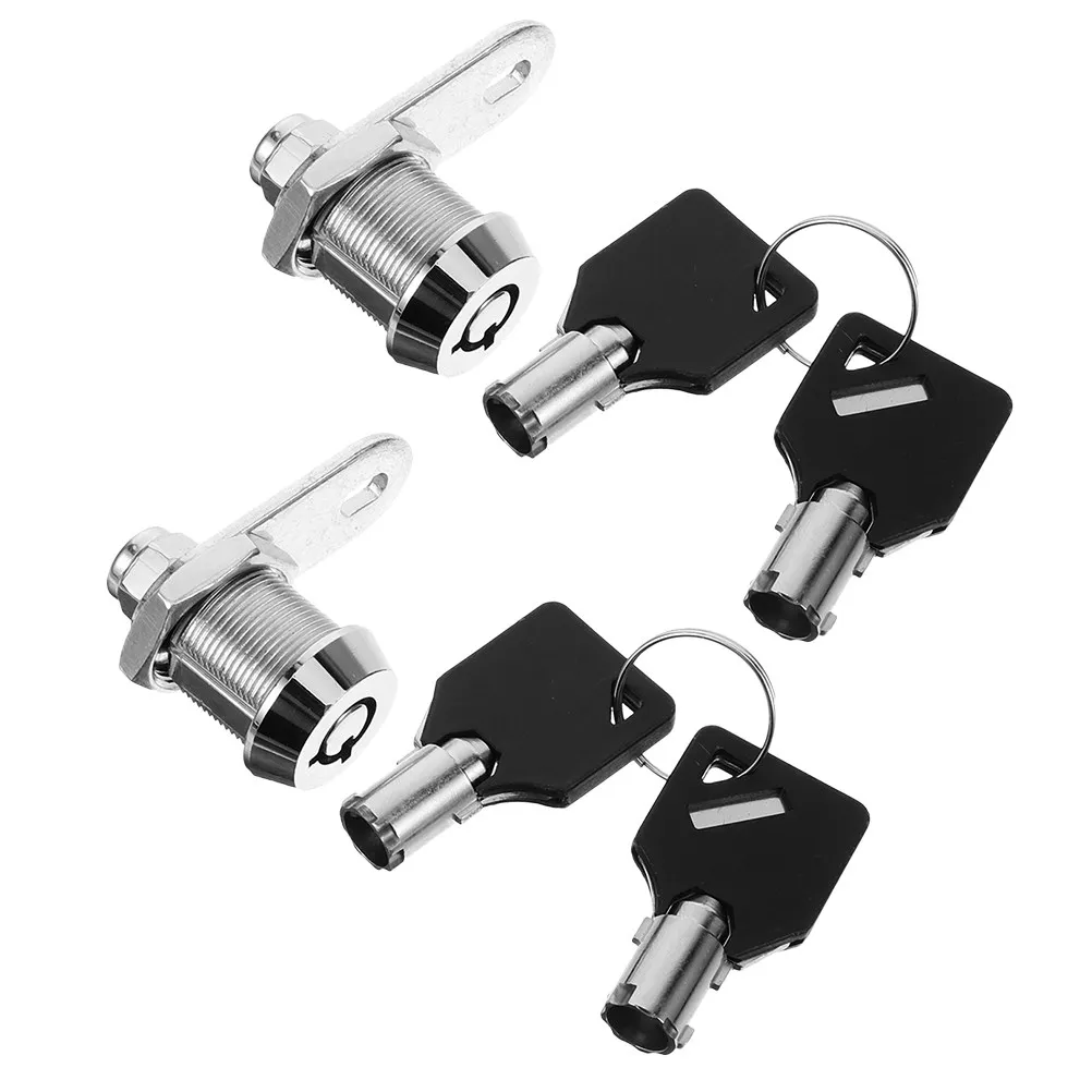 1Set Cabinet Drawer Lock Tubular Cam Replacement Keyed Toolbox Rv Storage Mailbox Door Lock Metal Toolbox Cam Locks