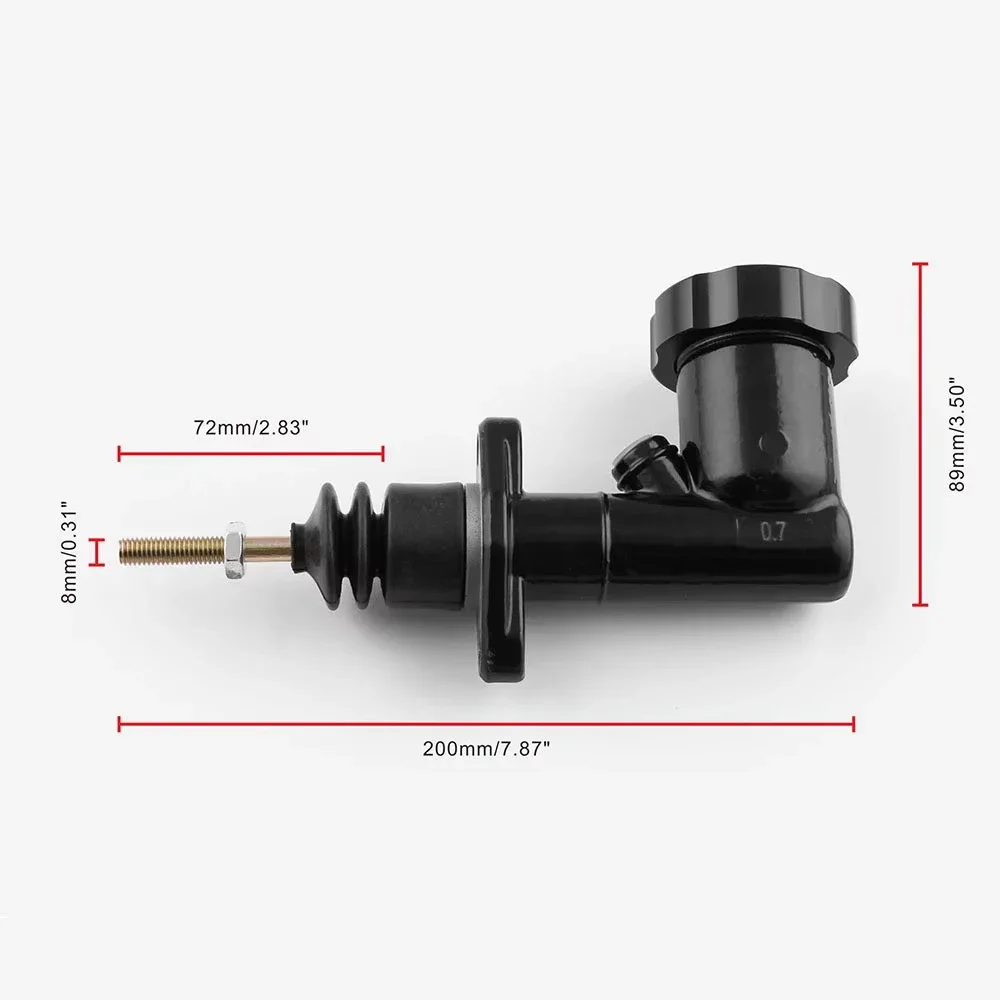 0.7 cilindro maestro della frizione da corsa per auto da corsa generale per freno a mano idraulico alla deriva WLR-MS01