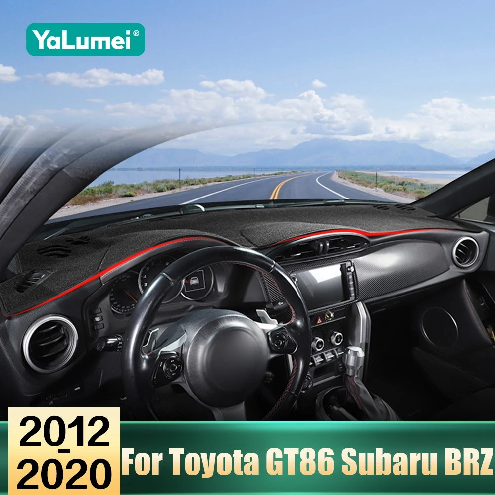 For Toyota 86 GT86 FT86 Scion FR-S For Subaru BRZ 2012 2013 2014 2015 2016 2017 2018 2019 2020 Car Dashboard Avoid Light Cover