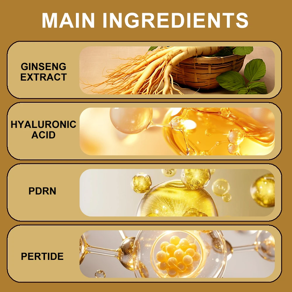 SUYARUN PDRN & Hyaluronic Acid Facial Essence Anti-aging skincare; Deep hydration, moisturizing and firming, Bounce Skin.