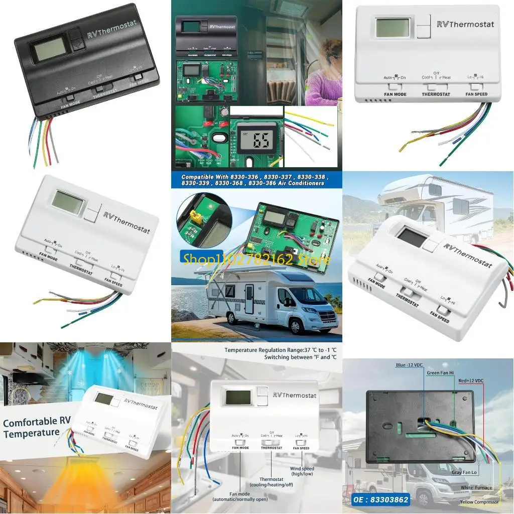 

547B Digital Thermostat 83303862 83303362 for Mach 8330-336 337 338 339 368 Air Conditioner Replacement Accessory