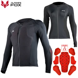 Motorcycle Armor Jacket Men Summer Cycling CE2 Full Body Gear Protection Motobike Breathable Elastic Sportswear Equipment