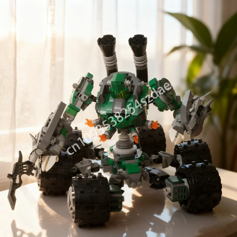 

780pcs MOC M O T R Motor Ball Final Fantasy Creatored Model Building Blocks Assemble DIY Creative Toys Idea Christmas Gift Kids