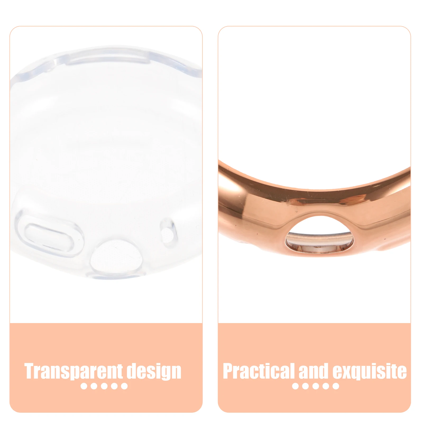 

2pcs Tpu Shell Protective Case Smartwatch Cover Wristwatch Protector Edge Shockproof Screen Compatible For Google Pixel Watch