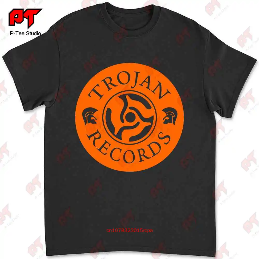 Trojan Records British Label Logo Men'S T Shirt Size S 2Xl H22W