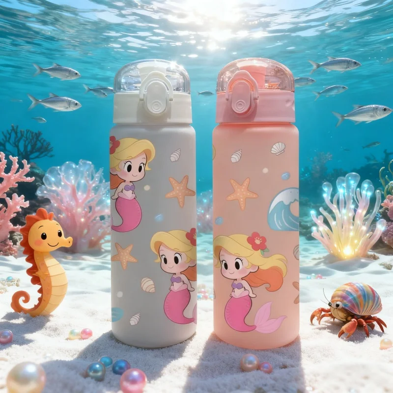 

Чашка для воды с 3D-принтом, 780 мл, с узором русалки — яркий цветной принт, пищевой материал, необходимая для любителей в стиле фэнтези