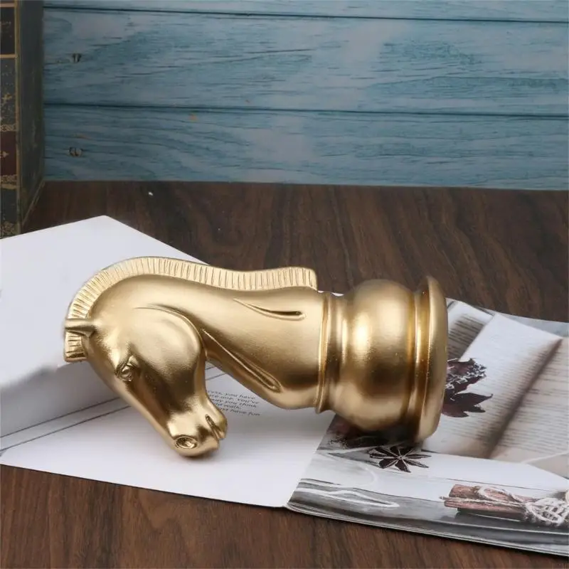 Chess Statue Decors Decorative Sculpture Large Game Figure Decoration Ornament 