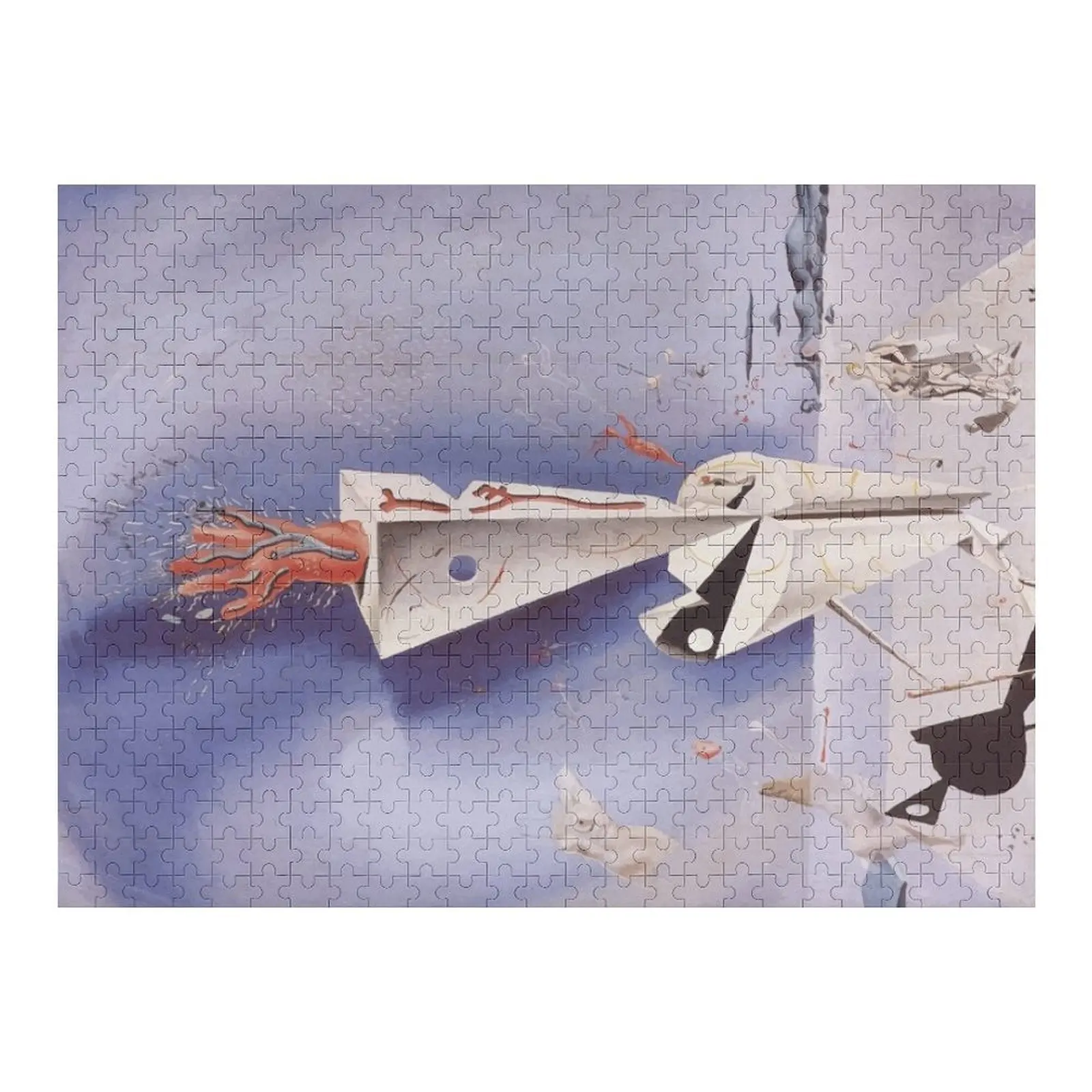 

Salvador Dali | Apparatus and Hand Jigsaw Puzzle Personalized Custom Name Child Toy Puzzle