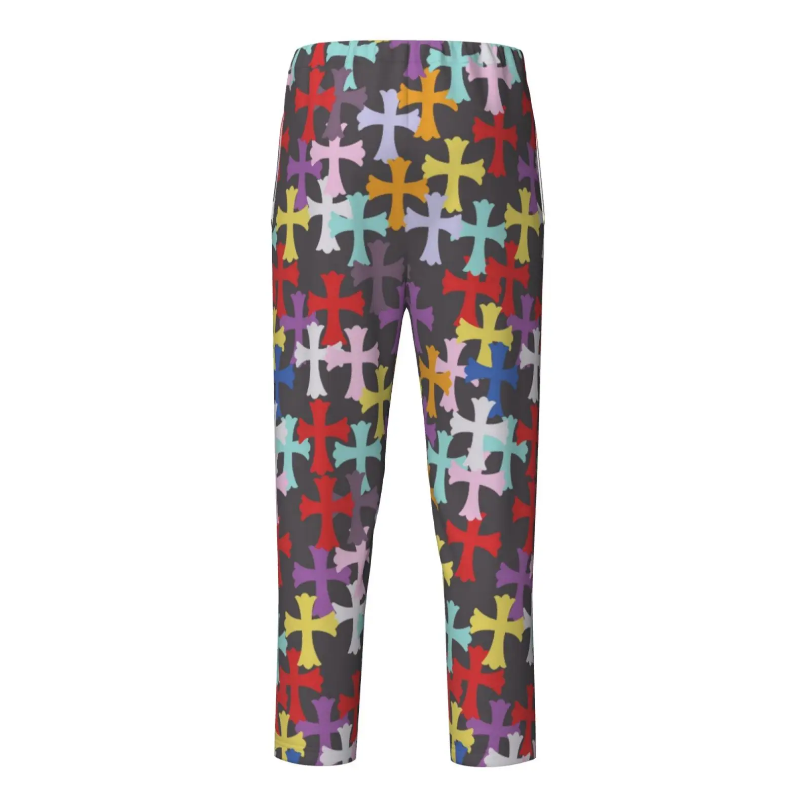 

Colorful Crossa Pajama Trousers Long Pants for Men Teenager Sleep Home Wear Breathable Comfort Casual Gifts