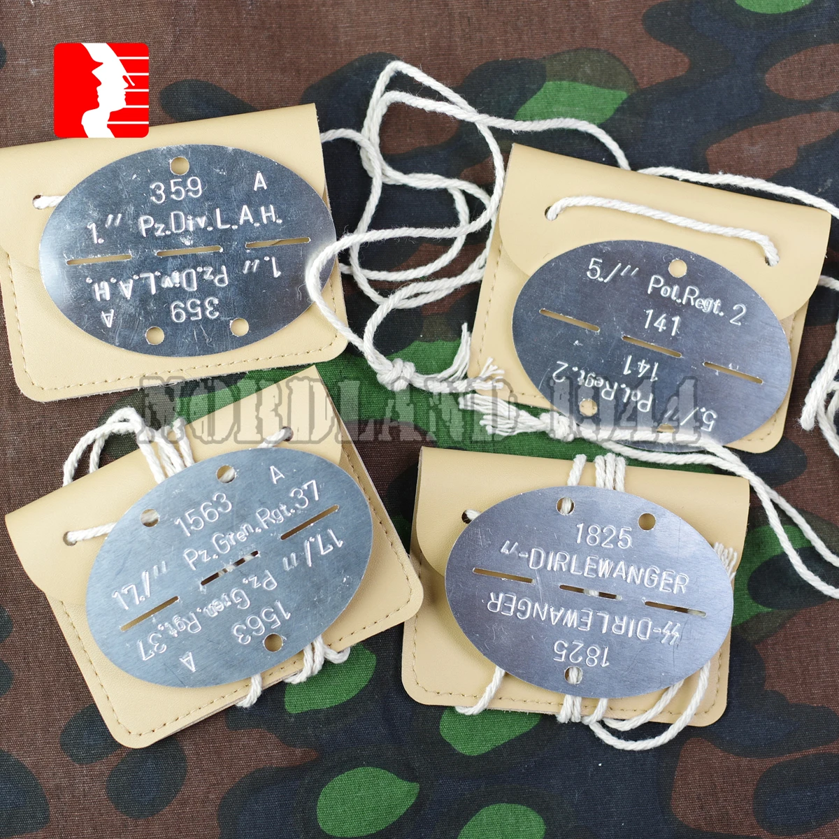 Reproduction German Erkennungsmarke, Identity Tags,Dag Tags ,Please contact customer service to provide production information