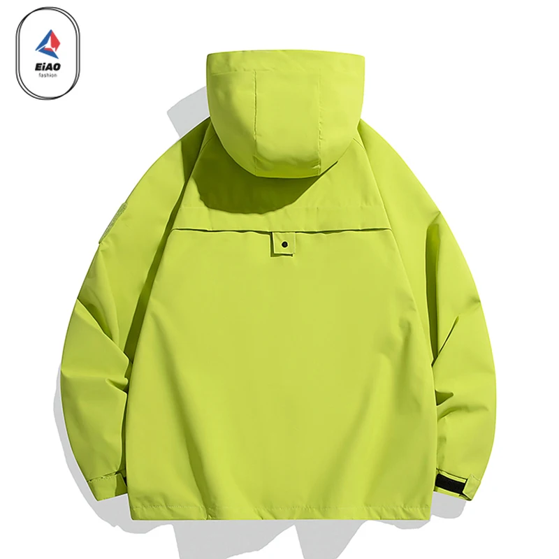  الرجال ربيع الخريف سترة مضادة للماء يندبروف معطف تسلق المشي لمسافات طويلة التخييم في الهواء الطلق الصيد الصيد الرياضة الحرارية سريعة الجافة #2