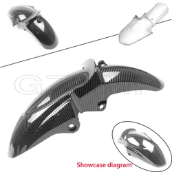 2004-2006 Fit for Yamaha FZ6N FZ6S Fazer XJ6 FZ6 N/S Carbon Fiber Pattern Motorcycle Front Fender Mudguard Mudflap Cover