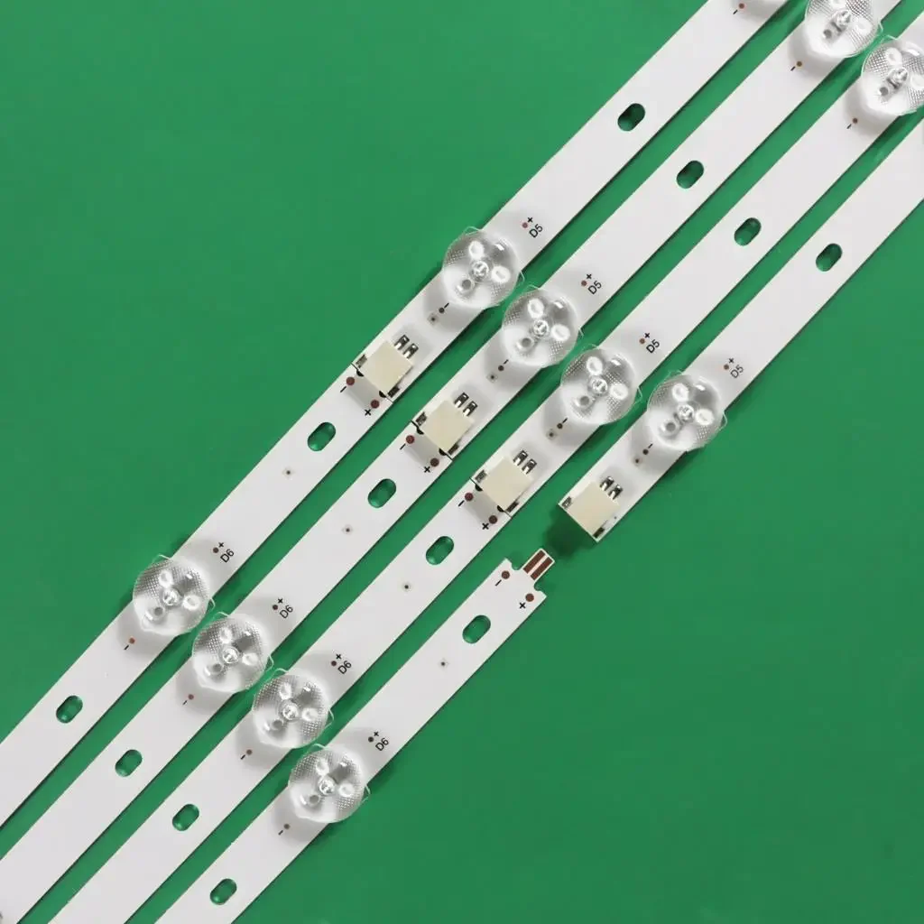 4 個 LED バックライトストリップフィリップス 50PUS6504/12 50PUS6554/12 50PUS6554 50PUS6504 LB-DM3030-GJD3X3504X11AM92-1-Y