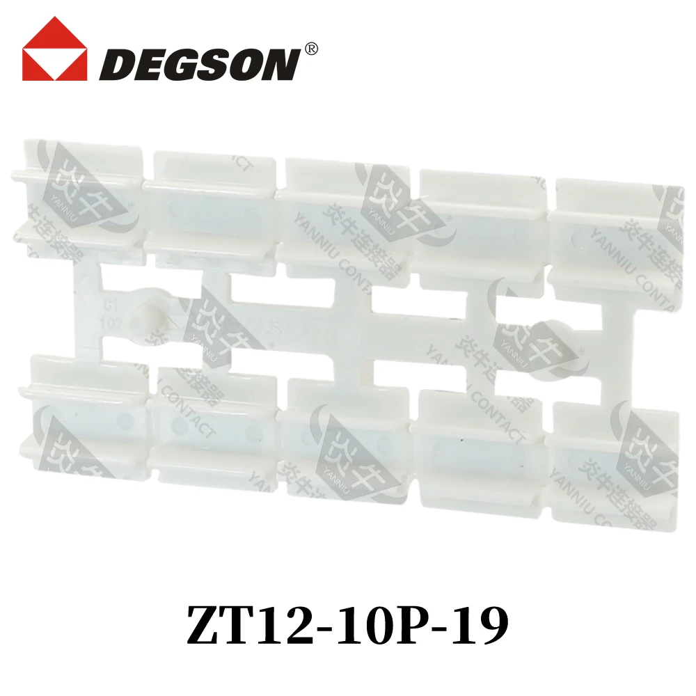 10Pcs DEGSON  ZB3.5/4/5/6/8/10-DEK4-WB4-ZT12-50P-19-00AH Guide rail Din rail terminal blocks Phoenix  Contact Lead 7439-92-1