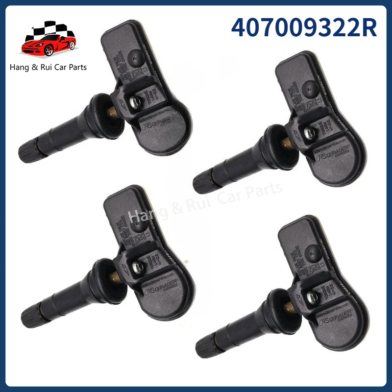 

Комплект датчиков TPMS 407009322R для Renault Clio IV, Captur, Kangoo II, Lodgy, Logan, 433 МГц, система контроля давления в шинах