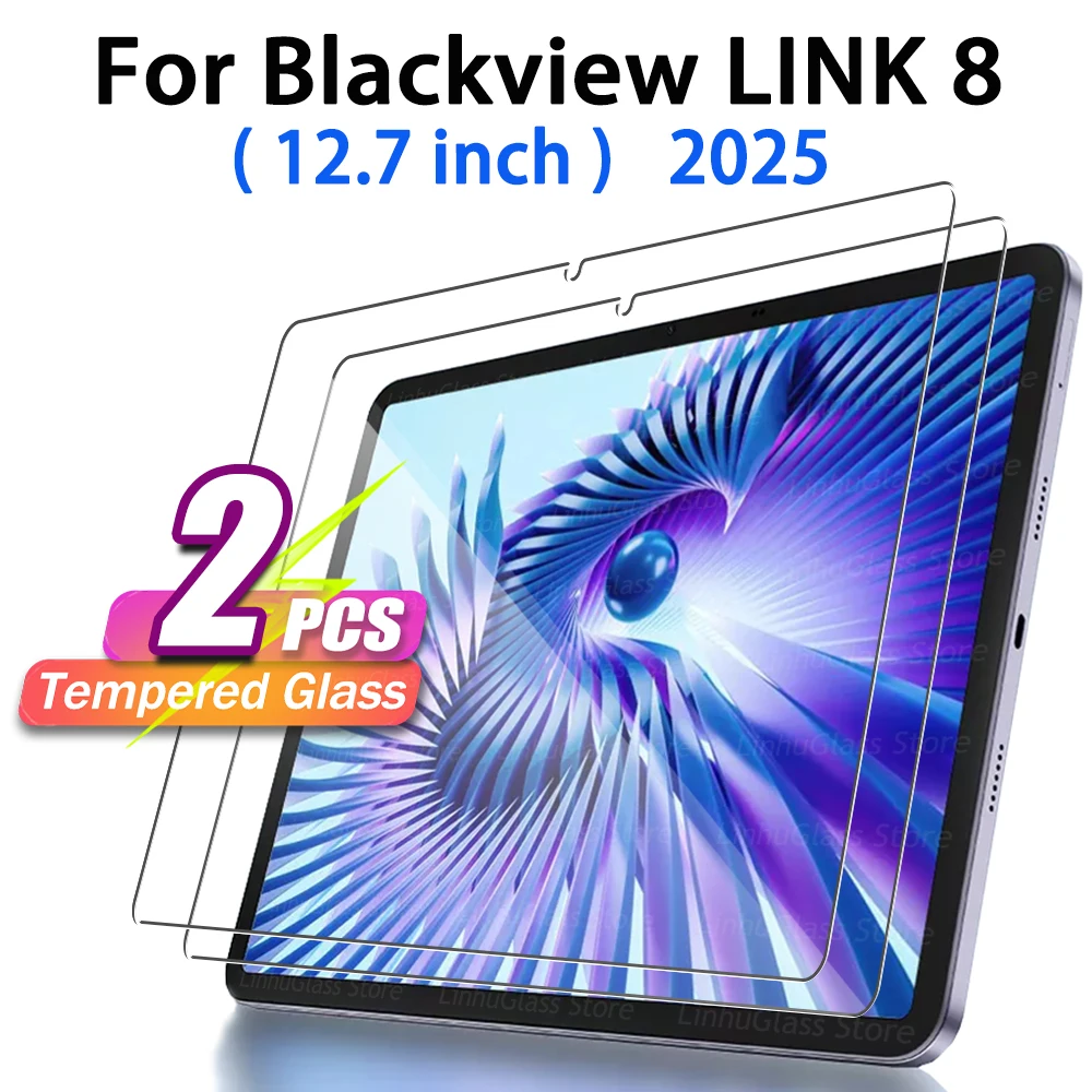 

Tablet Tempered Film For Blackview LINK 8 (12.7") 2025 HD Clear 9H Hardness Anti-Scratch Screen Protector Protective Glass